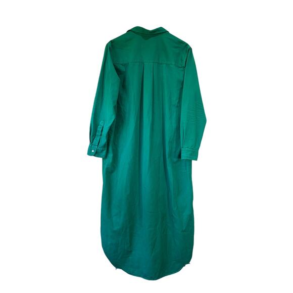 Frank & Eileen Rory Maxi Shirtdress Green - Picture 8 of 12